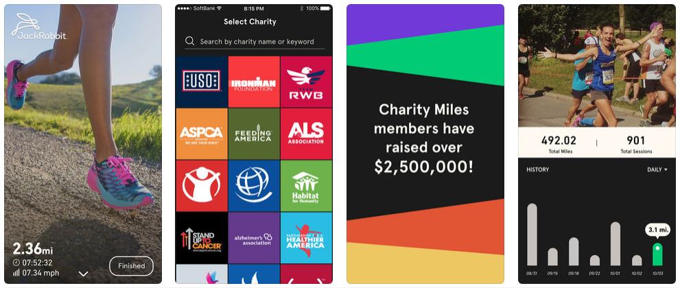 CharityMiles App