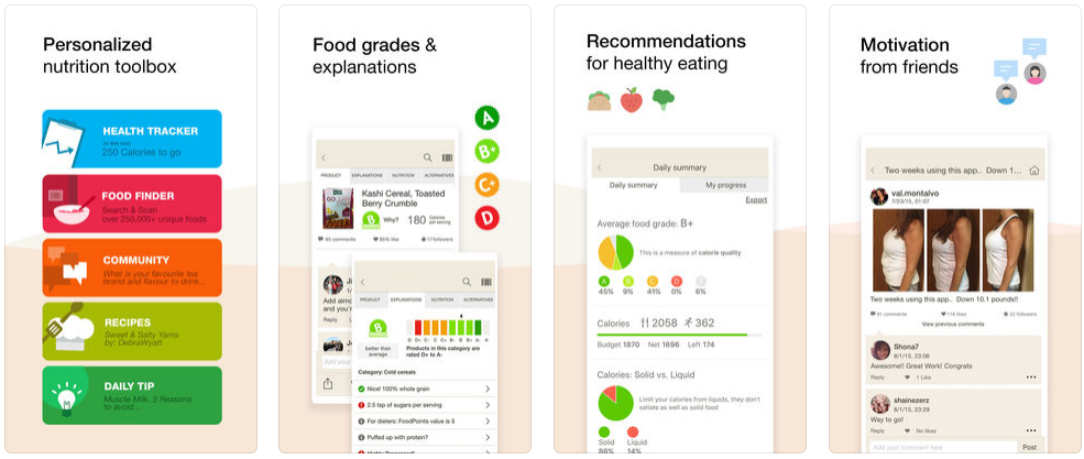 Fooducate app